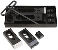 Gibraltar® 5/8 Inch (in) Table T-Slot and 1/2-13 Stud Size 50 Piece Fixturing Step Block and Clamp Set (86778552)