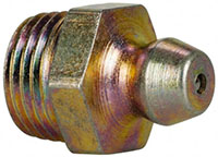 Value Collection Straight Head Angle 1/8 National Pipe Thread (NPT) Steel Thread-Forming Grease Fitting (88525480)