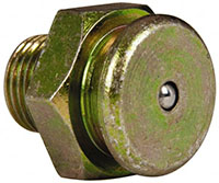 Value Collection Straight Head Angle 1/8 National Pipe Thread (NPT) Steel Button-Head Grease Fitting (89817134)