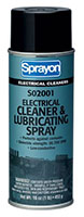 Sprayon Contact Cleaner #S02001 16 Ounce (oz) Contact Cleaner for Electrical Equipment Compound and Chemical (96-004-449)