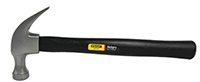 Stanley 5-1/8 Inch (in) Head Length Hickory Handle Curve Claw Nailing Hammer (98-020-074)