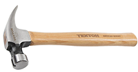 Tekton 15.8 Inch (in) Hickory Handle Length Magnetic Head Claw Hammer (99-015-255)