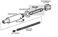 BlairEquipment 3 Pack Pilot for Rotobroach Arbor 11123 (Drill Bit Style)