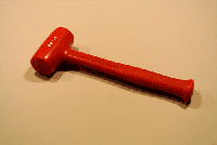 Cook 15-1/4 Inch (in) Overall Length Polyurethane One Piece Dead Blow Hammer, Face Diameter (DBH-904)