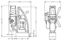 Euroboor Magnetic Drilling Machine (ECO.100S/T) - 6