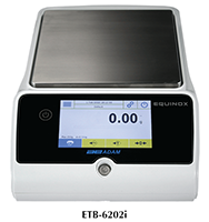 Adam Equinox 6200 Gram (g) Capacity Internal Calibration Precision Balance (ETB-6202i)