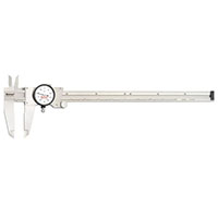 Starrett 0 to 12 Inch (in) White Face EDP 56694 Dial Caliper (120-12)