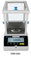 Adam Solis 120 Gram (g) Capacity External Calibration Analytical and Semi-Micro Balance (SAB-124e)