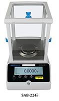 Adam Solis 220 Gram (g) Capacity Internal Automatic Calibration Analytical and Semi-Micro Balance (SAB-224i)