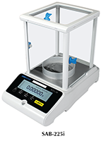 Adam Solis 82 and 220 Gram (g) Capacity Internal Automatic Calibration Analytical and Semi-Micro Balance (SAB-225i)