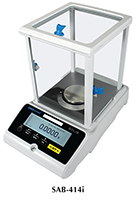 Adam Solis 410 Gram (g) Capacity Internal Automatic Calibration Analytical and Semi-Micro Balance (SAB-414i)