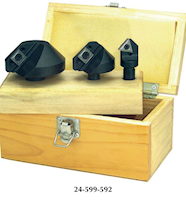 Precise Indexable Countersink Set with 90 Degree Angle Point Angle