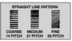 Form Roll 5/8 Inch (in) Diameter and 14 Pitch Standard Face Straight Line Pattern High Speed Steel Knurl (30-008-261) - 2