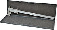 Vernier Inch/Metric Caliper with Fine Adjustment (30-493-1)