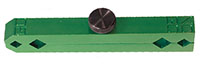 Accurate Green Anodized Aluminum Pin Gage Handle