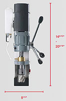 Euroboor Magnetic Drilling Machine (ECO.32) - 3