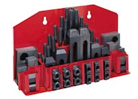 JET 52-Piece Clamping Kit with Tray for T-Slot