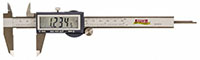 SPI IP54 6 Inch (in) Electronic Caliper with 1/2 Inch (in) Easy Read Display (18-010-9) - 2