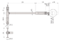 511-726 Mitutoyo Bore Gage - 3