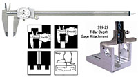 Brown & Sharpe 0 to 12 Inch (in) White Face Dial Caliper (599-579-12-1) - 2