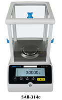 Adam Solis 310 Gram (g) Capacity External Calibration Analytical and Semi-Micro Balance (SAB-314e)