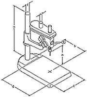 Chuck Spindle 19 Inch (in) Column Servo Standard Drill Press (7010-I) - 4