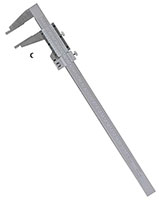 Vernier Inch/Metric Heavy-Duty Caliper with Fine Adjustment (30-495-6)