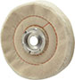 Dico 4 Inch (in) Diameter and 3/4 Inch (in) Thickness Cushion Sewn Medium Density Unmounted Buffing Wheel (00533265)