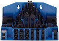 TE-CO® 3/4 Inch (in) Table T-Slot and 5/8-11 Stud Size 50 Piece Fixturing Step Block and Clamp Set (06944904)
