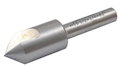 Precise 1/2 Inch (in) Size and Single Flute 82 Degree Angle High Speed Steel Countersink