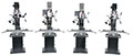JET 3 Inch (in) Quill Diameter Geared Head Drill Press (351051) - 6