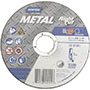 Norton® 4-1/2 x 0.04 Inch (in) 13,580 Revolutions per Minute (rpm) Maximum Speed Aluminum Oxide Cut-Off Wheel (47437843)