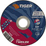 Weiler Abrasives 7/8 Inch (in) Hole Size 13300 Revolutions per Minute (rpm) Maximum Speed Aluminum Oxide Cut-Off Wheel (52027802)