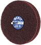 Merit Abrasives 5 Inch (in) Diameter Medium Mounted Scrubber Buffing Wheel (72371875)