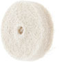 Value Collection 1/2 Inch (in) Diameter and 1/8 Inch (in) Thickness Hard Density Unmounted Buffing Polishing Wheel (91070904)