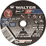 Walter Surface Technologies 3/8 Inch (in) Hole Size 25470 Revolutions per Minute (rpm) Maximum Speed Aluminum Oxide Cut-Off Wheel (75788638)