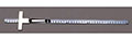 PEC Tool PS-735 6 Inch (in) Size Narrow Pocket Ruler with Clip