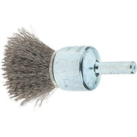 Tru-Maxx 3/4 Inch (in) Diameter and 22,000 Revolutions per Minute (rpm) Maximum Speed Stainless Steel Flared Crimped End Brush (32246282)