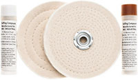 Value Collection 6 Inch (in) Diameter Cushion Spiral Sewn Buffing Wheel (66998410)