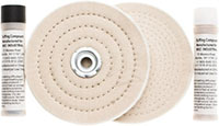 Value Collection 6 Inch (in) Diameter Cushion Spiral Sewn Buffing Wheel (66998436)