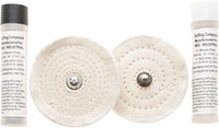 Value Collection 4 Inch (in) Diameter Cushion Spiral Sewn Buffing Wheel (66998477)