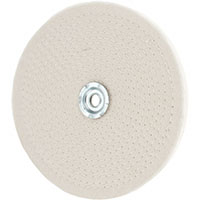 Value Collection 8 Inch (in) Diameter and 1/4 Inch (in) Thickness Hard Density Unmounted Buffing Polishing Wheel (66998782)