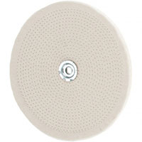 Value Collection 10 Inch (in) Diameter and 1/4 Inch (in) Thickness Hard Density Unmounted Buffing Polishing Wheel (66998790)