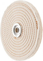 Value Collection 6 Inch (in) Diameter and 1/2 Inch (in) Thickness Hard Density Unmounted Buffing Polishing Wheel (66998832)