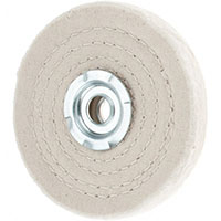 Value Collection 4 Inch (in) Diameter and 1/2 Inch (in) Thickness Hard Density Unmounted Buffing Polishing Wheel (66998840)