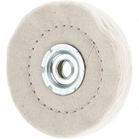 Value Collection 4 Inch (in) Diameter and 1/2 Inch (in) Thickness Medium Density Unmounted Buffing Polishing Wheel (66998964)