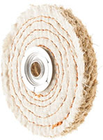 Value Collection 4 Inch (in) Diameter and 3/8 Inch (in) Thickness Hard Density Unmounted Buffing Polishing Wheel (66999079)