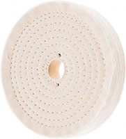 Value Collection 7 Inch (in) Diameter and 1 Inch (in) Thickness Hard Density Unmounted Buffing Polishing Wheel (66999152)