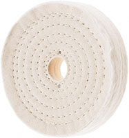 Value Collection 6 Inch (in) Diameter and 1 Inch (in) Thickness Hard Density Unmounted Buffing Polishing Wheel (66999160)