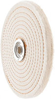 Value Collection 6 Inch (in) Diameter and 1/2 Inch (in) Thickness Hard Density Unmounted Buffing Polishing Wheel (66999319)
